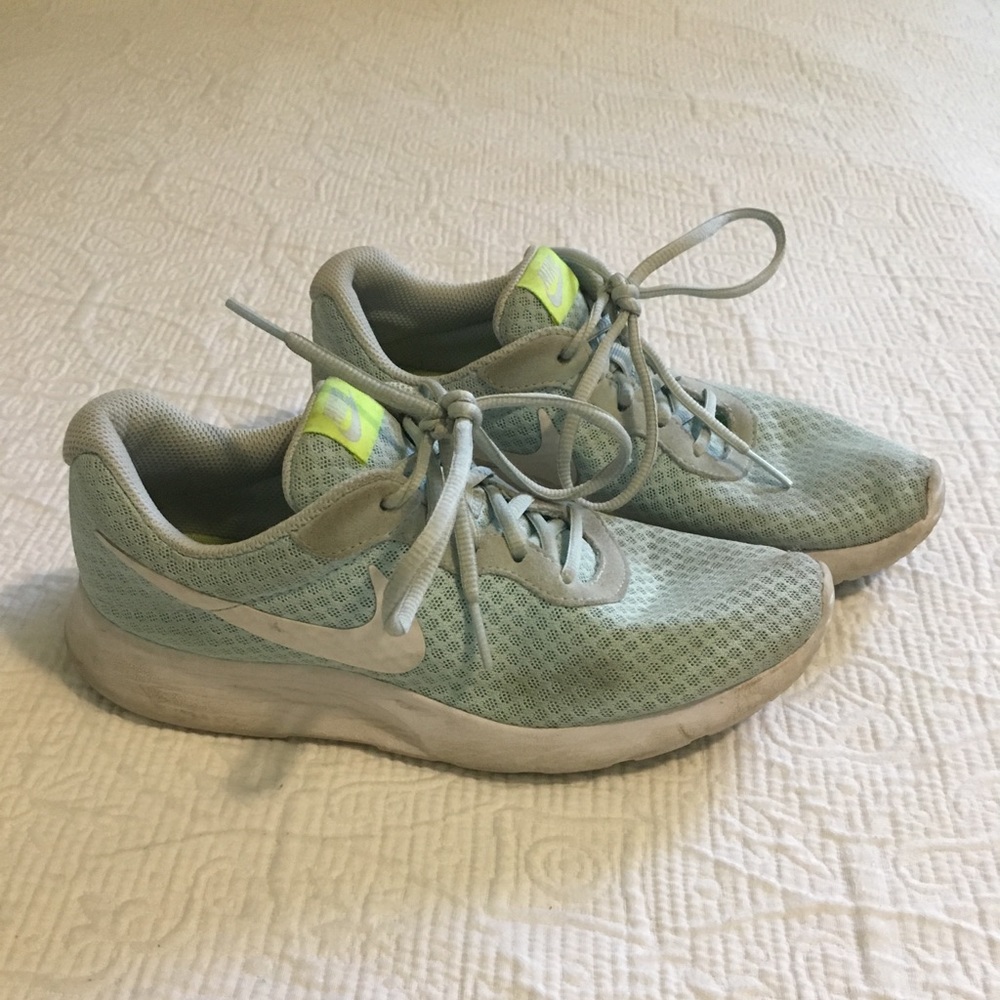 Light Blue Nike Tennis Shoes